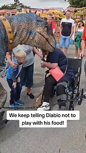 Dinosaurs unleashed in the streets! 📽@50shades.of.nay #prank #dinosaurs #fyp #funny #scare | Raptors World - Roarsome Dinosaur Entertainment