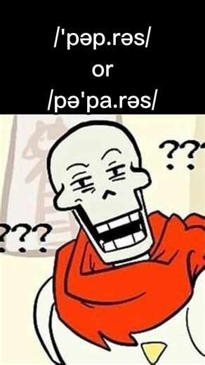 My Chat Gave Me English 101 About Papyrus in Undertale