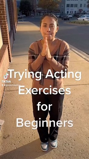 Trying acting exercises 😅 | Project Casting