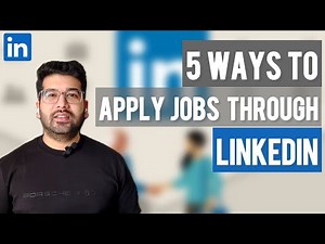 How to find jobs on LinkedIn? | 5 Ways to apply for jobs on LinkedIn | LinkedIn job search tips