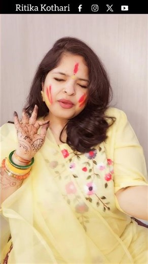 Holi Songs Dance | Holi Special 🫟 Sitting Dance | Holi ke Din | Choreography | Ritika Kothari #holi