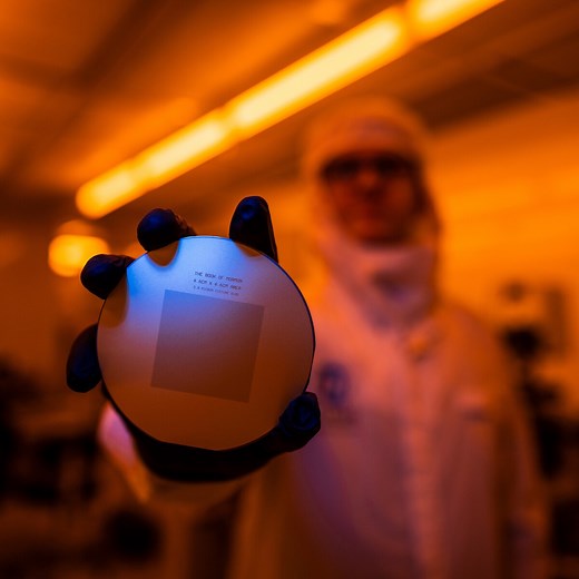 BYU engineers etch entirety of The Book of Mormon on a microchip wafer