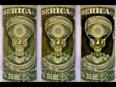 Mysterious Alien on Dollar Bill - Blown the Cover of our 'Alien Overlords'?