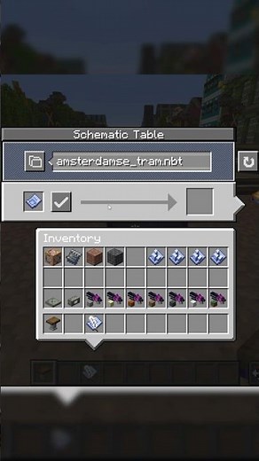 How to use schematics in Minecraft create #create #minecraft #minecraft #trains #train #tram