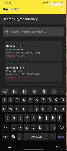 Muhammadwahib01: I will build a android app with real time data, firebase and clean UI for $100 on fiverr.com