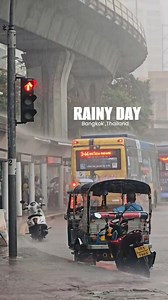 Rainy Days | Bangkok Thailand 🇹🇭 The next 10 days in Bangkok, Thailand are expected to be hot and humid with scattered thunderstorms and a good chance of rain, with temperatures ranging from 80-96°F. Highs will likely reach the upper 90s Fahrenheit, with lows in the 70s. There is a high chance of rain and thunderstorms each day, with an average of 50-75% chance of rain. Southeasterly winds of 10-20 km/hr are expected. #Bangkokweather #weather #rainyweather #thailand #bangkok #travel #thai #tha