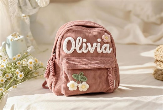Custom Toddler Backpack, Personalized Backpacks With Name Gift, Children's School Bag for Girls Boys Kids Preschool - Etsy
