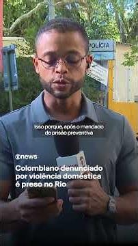 Colombian man accused of domestic violence arrested in Rio