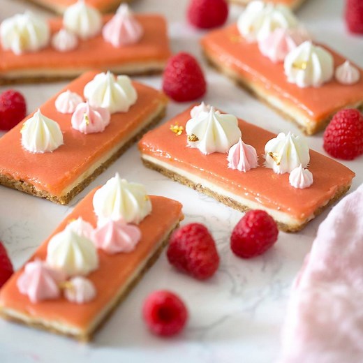 13K views · 69 reactions | No Bake Raspberry Cheesecake Bars! Full Recipe: https://preppykitchen.com/no-bake-raspberry-cheesecake-bars/ | Preppy Kitchen | Facebook