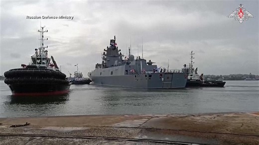 Russian warships reach Cuban waters