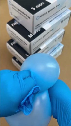 How Strong Are FINITEX 3.2 mil Nitrile Gloves? (Stretch Test) # #finitex #nitrilegloves