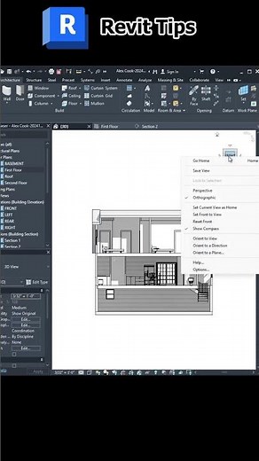 Revit 3D View Trick: Orient to ANY View Instantly!