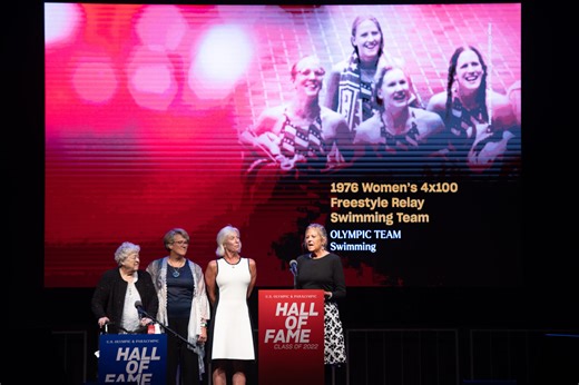 WATCH: U.S. Women Pull Off Upset Over East Germany In 400 Free Relay At 1976 Olympics