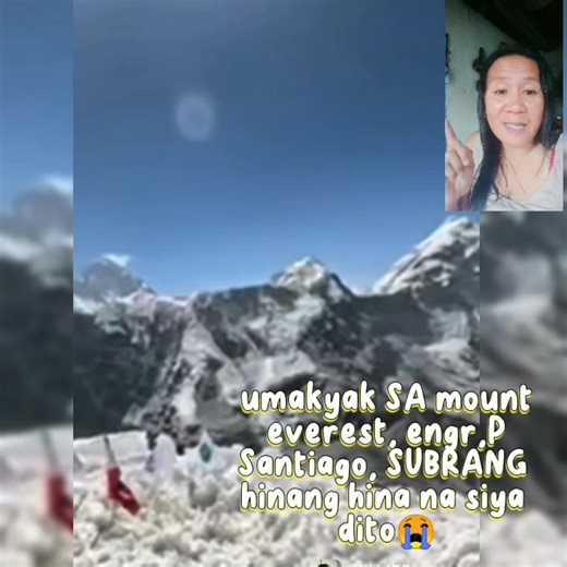 Mt Everest recorded its first foreigner's death of the 2025 climbing season as 45-year-old Filipino climber Philipp II Santiago died at Camp IV while preparing for the summit push last night😥 May his soul rest in peace. 🙏 #MountEverest #highlights2025 #followerseveryonehighlights #highlightseveryonefollowers2025 | Rosalie De Antonio