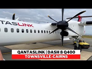 QantasLink Dash 8 Q400 Trip Report | Townsville to Cairns