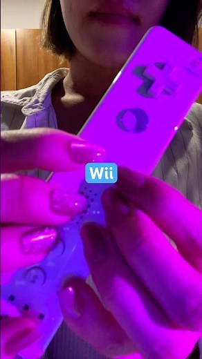 Best Nintendo Wii Controllers Sounds Ever #asmr #retrogaming #gaming #nintendo #nostalgia #relaxing