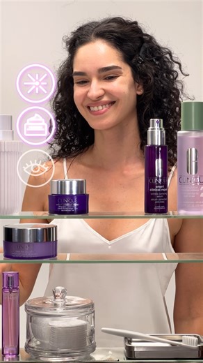 Your skin's busiest shift? It's over night 💜 Our Smart Clinical Repair™ line visibly improves lines and texture while helping maintain hydration as you sleep. Layer in our: 💜 Wrinkle Correcting Serum 💜 Wrinkle Correcting Cream 💜 Wrinkle Correcting Eye Cream Let it work while you rest, and wake up looking refreshed ✨ Begin your smart night routine today. #Clinique #CliniquePH #SmartClinicalRepair | Clinique