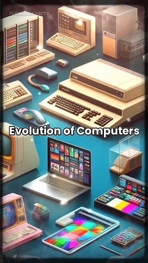 Evolution of Computers! #history #flashbackfacts