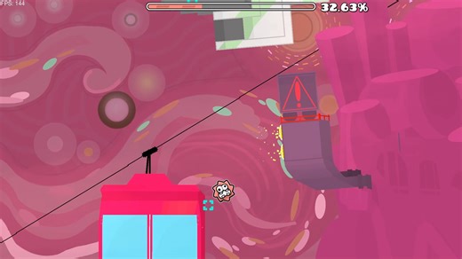 【几何冲刺. Classic】你和前天的daily换个位置吧！2025.6.2 Weekly——Globular Cluster（easy demon ?)