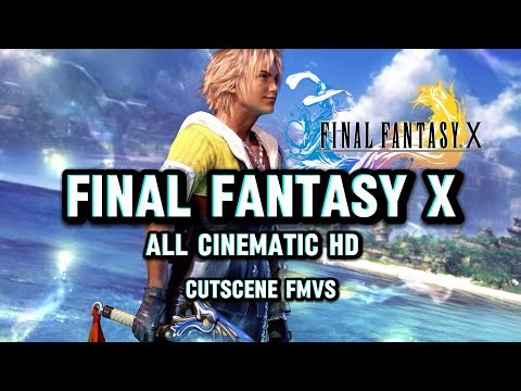 Final Fantasy X Full Story Movie -All HD Cinematic Movie FMVs