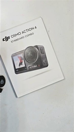 🔥DJI Osmo Action 4 Unboxing! 📦 Is it better than GoPro? #shorts #automobile