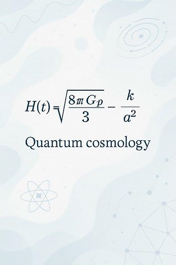 Quantum Cosmology Explained! 🔬 #Shorts