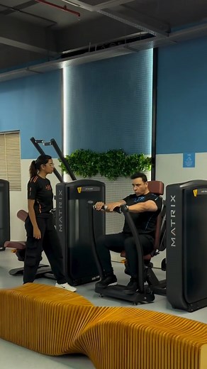 Matrix Fitness India | ABS Fitness Club. founder Abhimanyu Sable working out on Matrix equipment💪🏻 Matrix equipment can be used by anyone right from beginner to... | Instagram