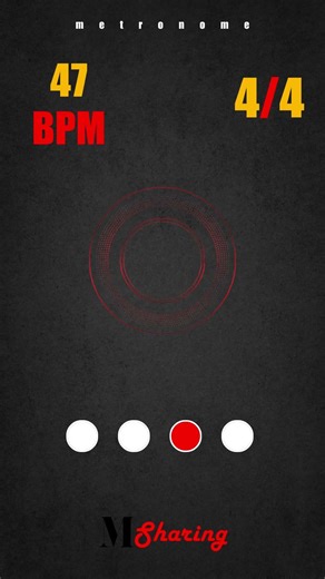 47 BPM Short - Metronome