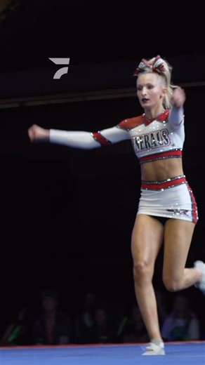 Defying gravity one gainer at a time 🤯🔥 Woodlands Elite Generals had the crowd going wild for L6 Senior Small Semi-Finals at the #CheerWorlds2025 | FloCheer