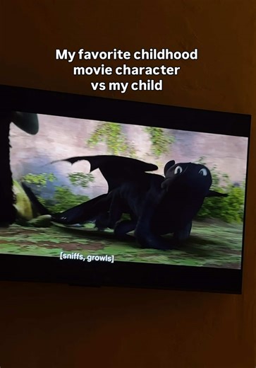 I always wanted Toothless’ eyes but at least my child still got them🥹 #toothless #httyd #hiccup #toothlessandhiccup