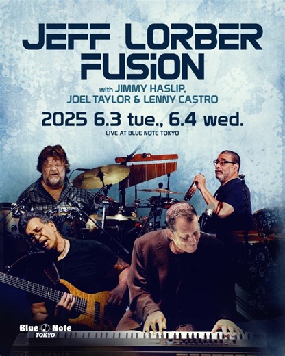 🎶 JEFF LORBER FUSION LIVE! 🎶 Featuring an all-star lineup: Jeff Lorber (keyboards) | Jimmy Haslip (bass) | Joel Taylor (drums) | Lenny Castro (percussion) 📅 June 3–4, 2025 (Tue & Wed) 📍 Two Shows Nightly [1st] Doors 5:00 PM | Show 6:00 PM [2nd] Doors 7:45 PM | Show 8:30 PM FOR TICKETS, TAP THE LINK IN BIO. Experience the legendary fusion sound that helped shape contemporary jazz — with a powerhouse band you don’t want to miss! 🔥 #JeffLorberFusion #LiveJazz #JimmyHaslip #JoelTaylor #LennyCas