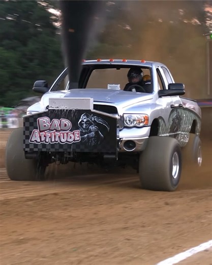 Super Stock Diesel Truck Pulling Competition