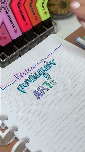 ⚠️⭐️ TÍTULOS FACEIS E BONITOS | Ideias de Titulo para Caderno #titulos #caderno #cadernoorganizado
