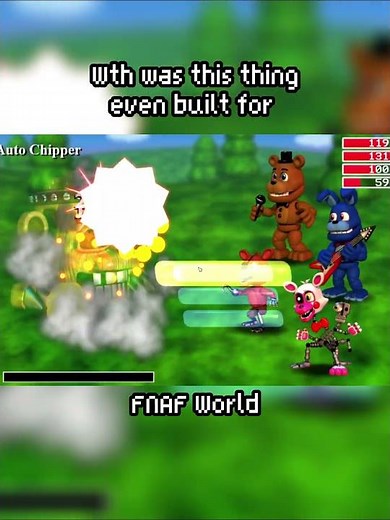 Wth was this thing even built for || FNAF World