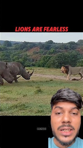 Tiger Targeted a Baby Rhino… Then the Mother Appeared! 😱🦏🐅#shorts