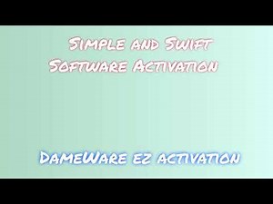 DameWare: Download and Installation Instructions