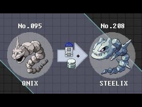 COMO EVOLUIR ONIX PARA STEELIX NO POKÉMON FIRE RED!!!!
