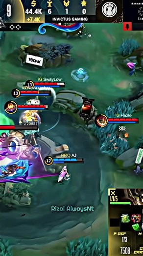 RRQ Tora vs Maniac Hazle Mobile Legends highlights