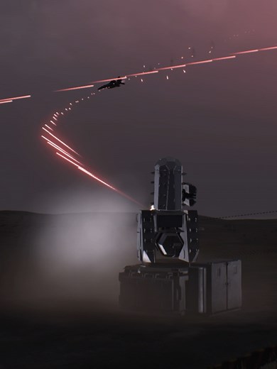 Phalanx CIWS and F-15 Fighter Jets in Action