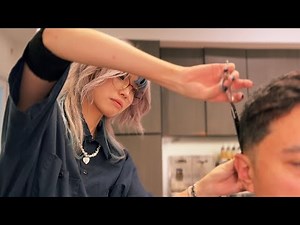 💈【ASMR】Refresh with a superb haircut by barber! Shaving & ear cleaning #haircut