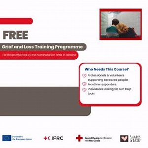 Shapes of Grief: Free Online Grief Management Training Grief is a journey, and you don’t have to walk it alone. Shapes of Grief Podcast & Training Programme is an online training course to help individuals navigate loss and bereavement with practical strategies that enhance both personal resilience and professional confidence. ✅ 7,000 Ukrainians have participated ✅ 100% feel more confident professionally ✅ 100% find it personally beneficial Developed by Shapes of Grief and offered in Ukrainian, 