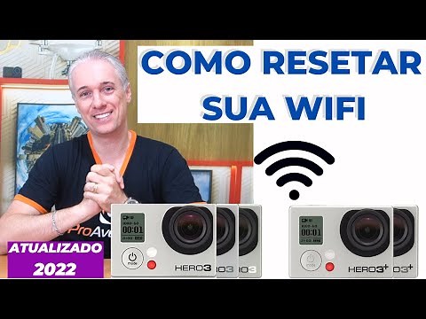 ATUALIZADO 2022 - Como Resetar a senha wifi da sua GoPro Hero 3/3+