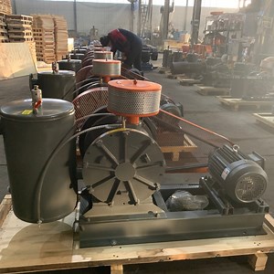 [Hot Item] V Belt Anti-Vibration Domestic Sliding Vane Rotary Compressor for Wastewater Treatment