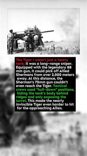 Why the Tiger I Was a Sniper| WW2 Tactics