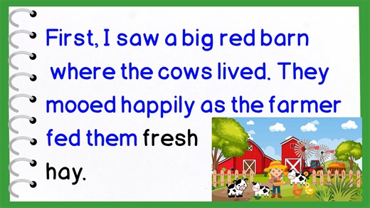 80K views · 2K reactions | Reading a Short Story: THE FARM | Children Reading Better | Facebook