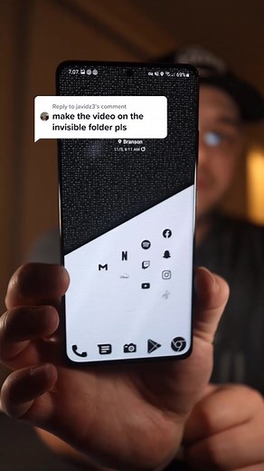 How to Create an Invisible Folder on Samsung | Nova Launcher Tutorial