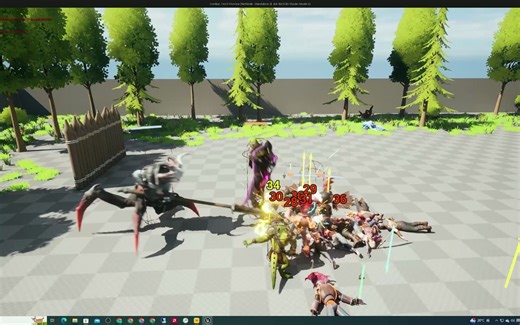 UE5 | AI Melee | AI Combat | 敌人战斗 | 行为树 | 敌人近战 | 敌人弓箭 | 敌人魔法 | 敌人远程 | 当前部分_01