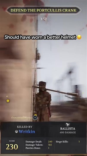 How do you stop this? Chivalry 2 funny moment