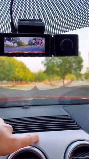 AZDOME M550-2CH 4K Dual Dash Cam, Built in WiFi GPS, with 64GB Card, Front 4K and Rear 1080P