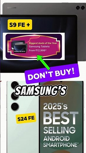 Samsung S9FE + at 20k ?🥶 Best Tablet For Students🔥 #flipkart #bbd #s24fe
